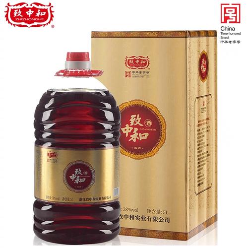 正品致中和養生酒38度5l超值桶裝中華老字號滋補植物配制酒家庭裝